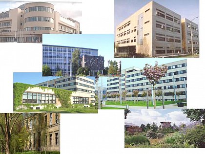 Impressions of the campus of the Faculty I of Natural Science