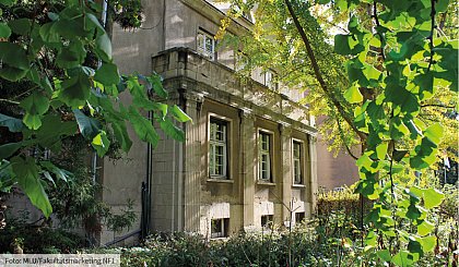 Herbarium an Rande des Botanischen Gartens